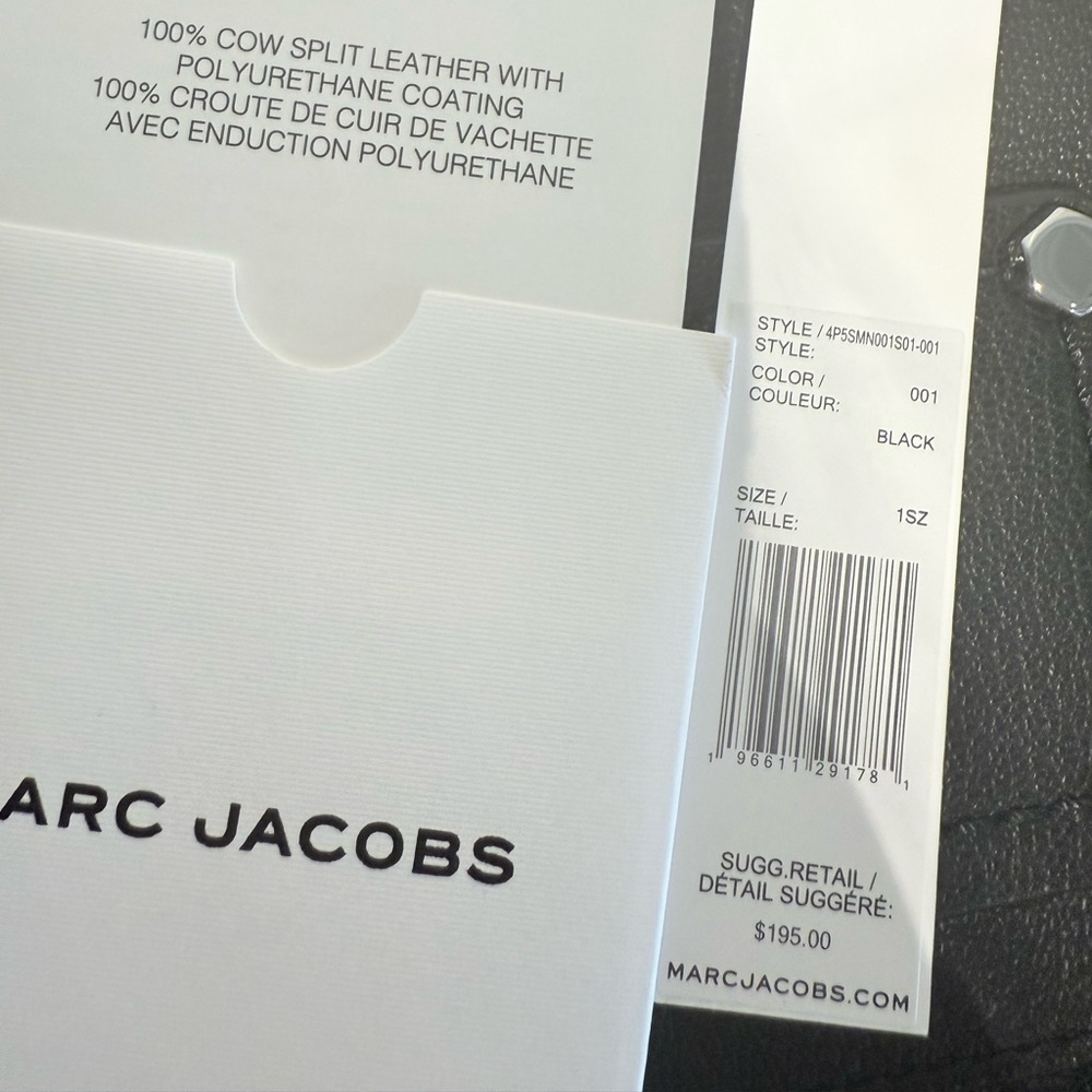 NWT Marc Jacobs Wink Small Crossbody - black - Picture 8 of 8